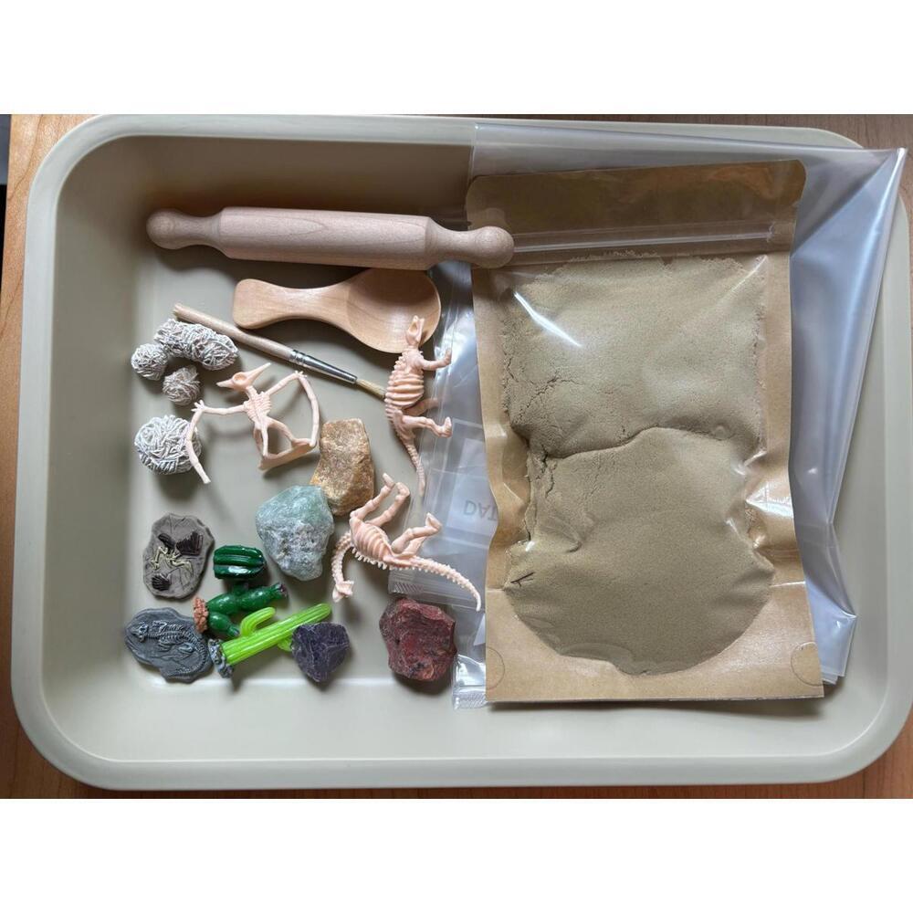 Desert Dino‎ Sensory Sand Tray